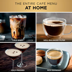 Ninja Luxe Premier 3-in-1 Coffee Machine, Latte, Cappuccino, Cold Brew & Espresso Maker With Built in Bean Grinder & Milk Frother