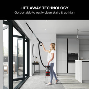Shark Corded Upright Vacuum Cleaner 1.1L with Lift-Away Technology, Pet Model, LED Headlights, Anti-Allergen, 8m Cord, 750W, Pet